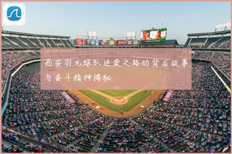 西安羽毛球队逆袭之路的背后故事与奋斗精神揭秘