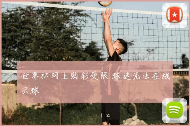 世界杯网上购彩受限 球迷无法在线买球