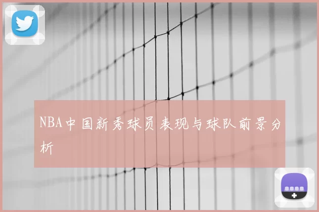 NBA中国新秀球员表现与球队前景分析